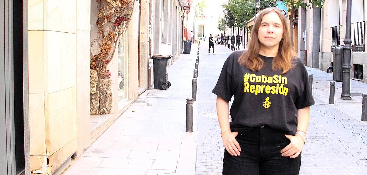 Johanna Cilano, investigadora de Amnistía Internacional para el Caribe