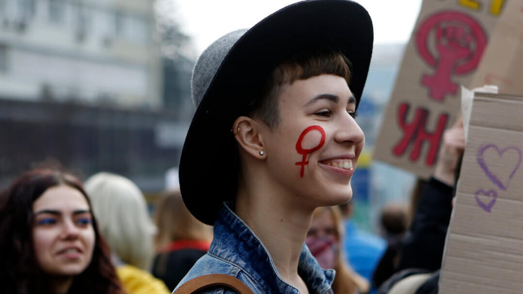 Mujeres ucranianas en su lucha por los derechos de las mujeres