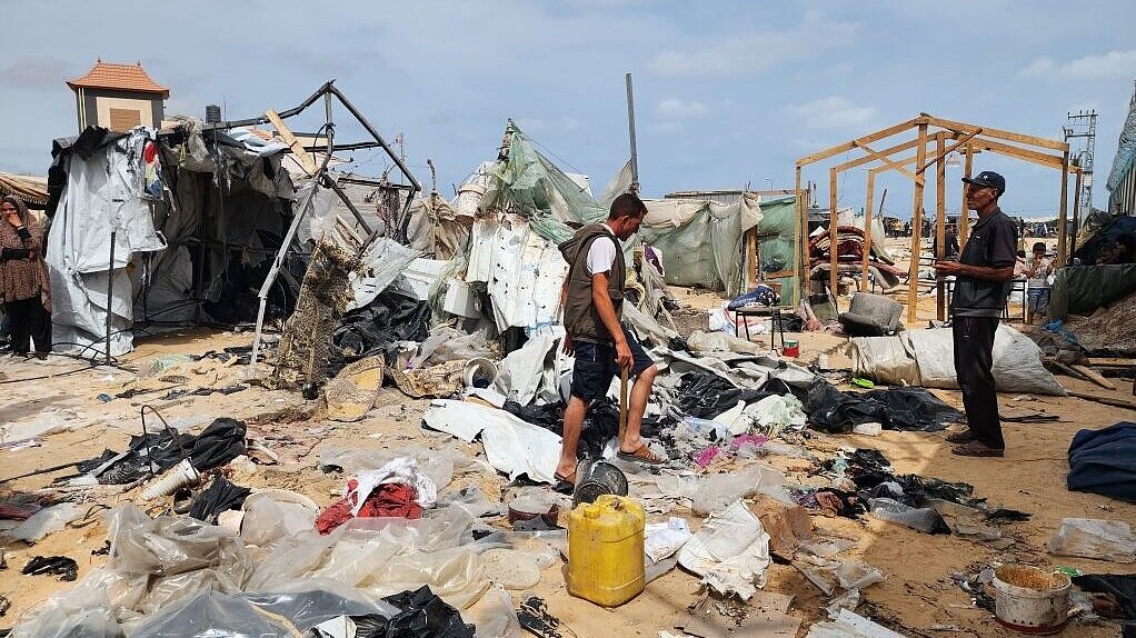 Edificios derruidos en Gaza