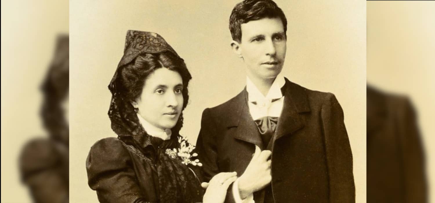 Imagen de Marcela y Elisa, las pioneras gallegas del matrimonio entre mujeres en 1901.