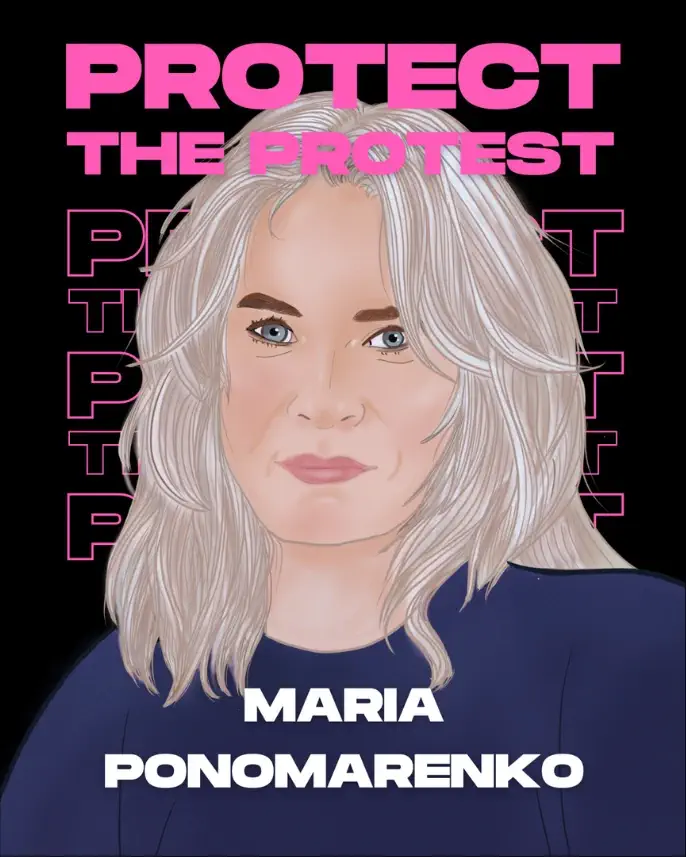 Retrato de Maria Ponomarenko