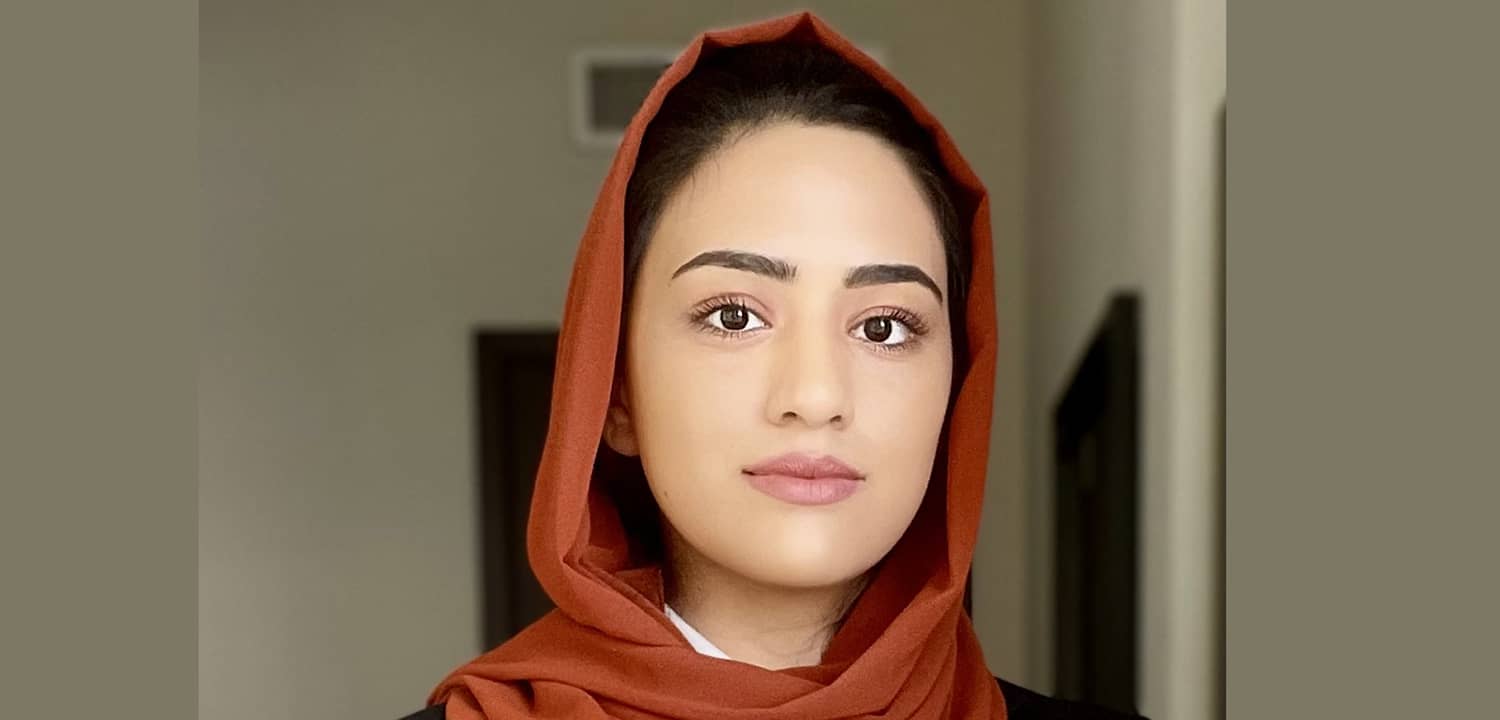Meena Nezami, defensora afgana.