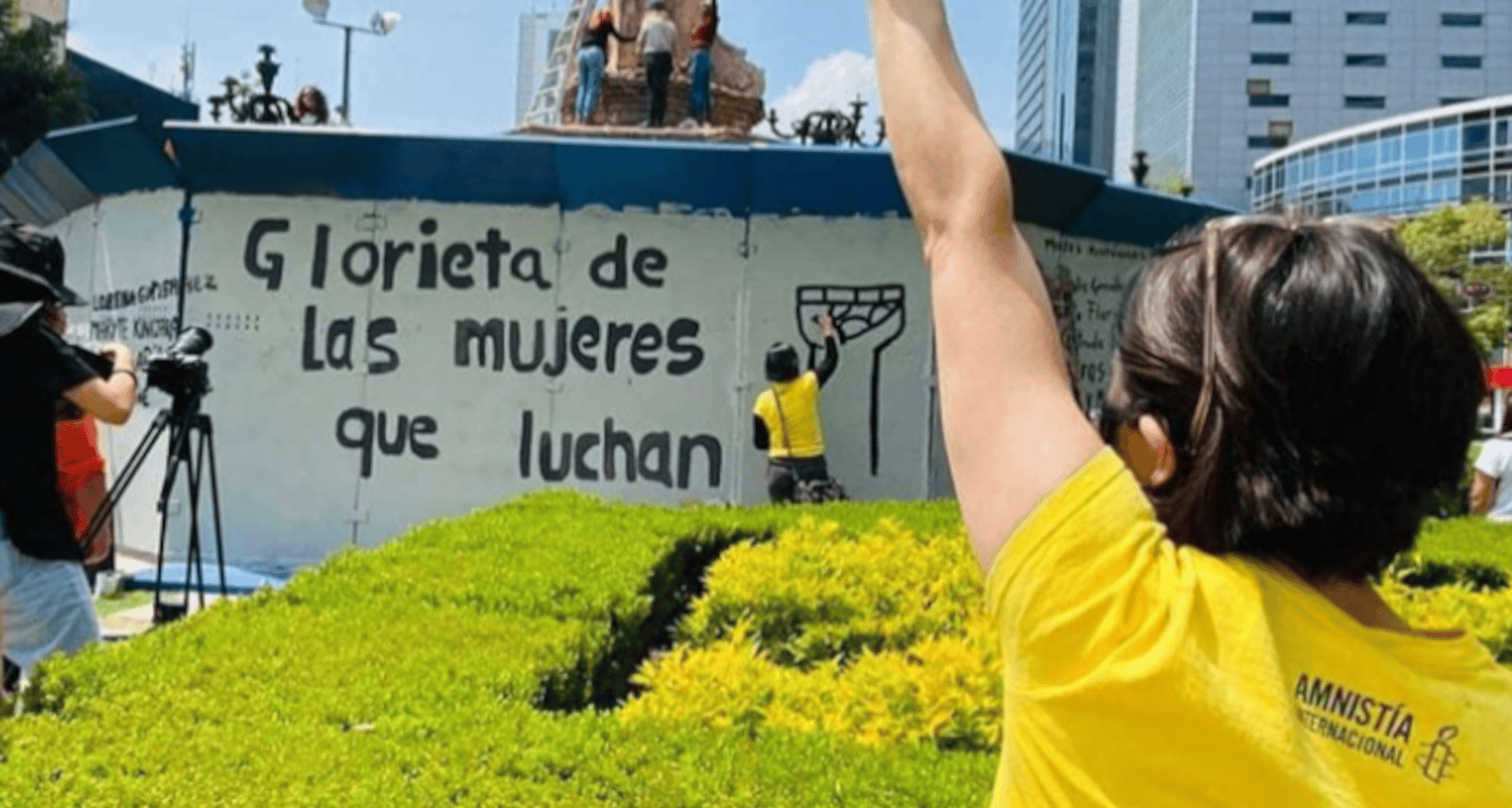 Glorieta de las Mujeres que Luchan en México