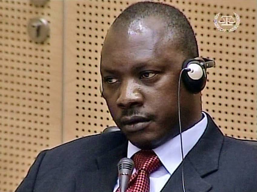 Thomas Lubanga, acusado de crímenes de guerra