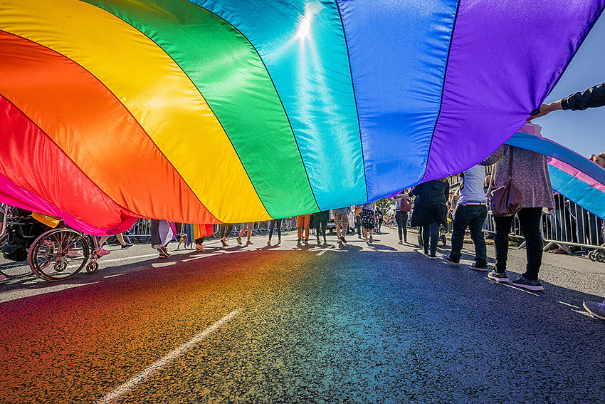 Bandera arcoíris LGBTI