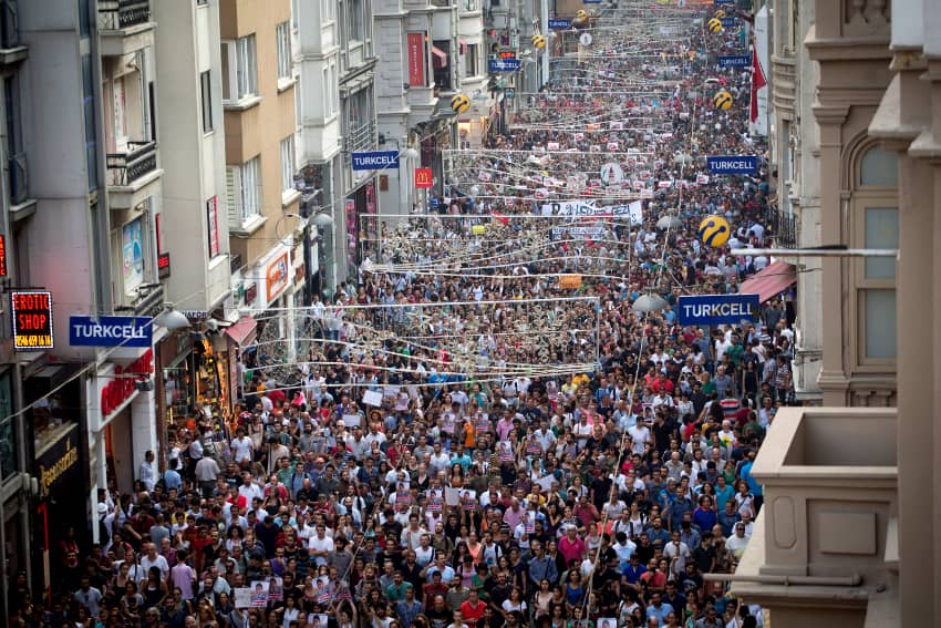 Protestas en el parque Gezi, Estambul