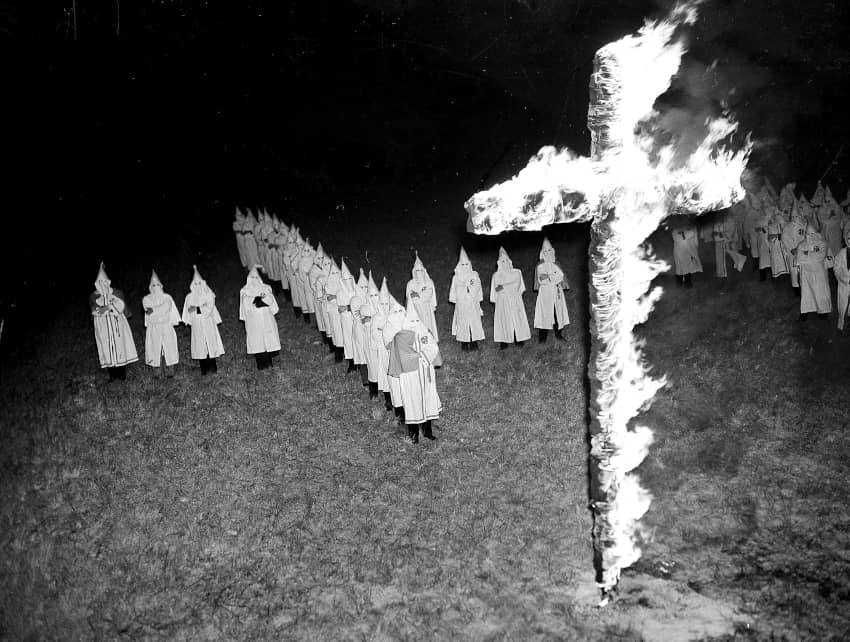 Miembros del Ku Klux Klan