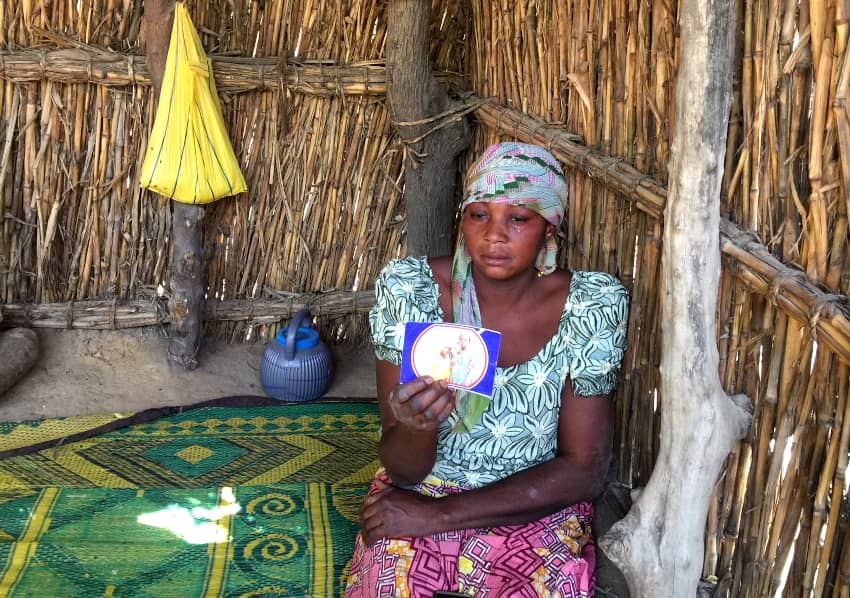 La madre de una de las niñas secuestradas por Boko Haram